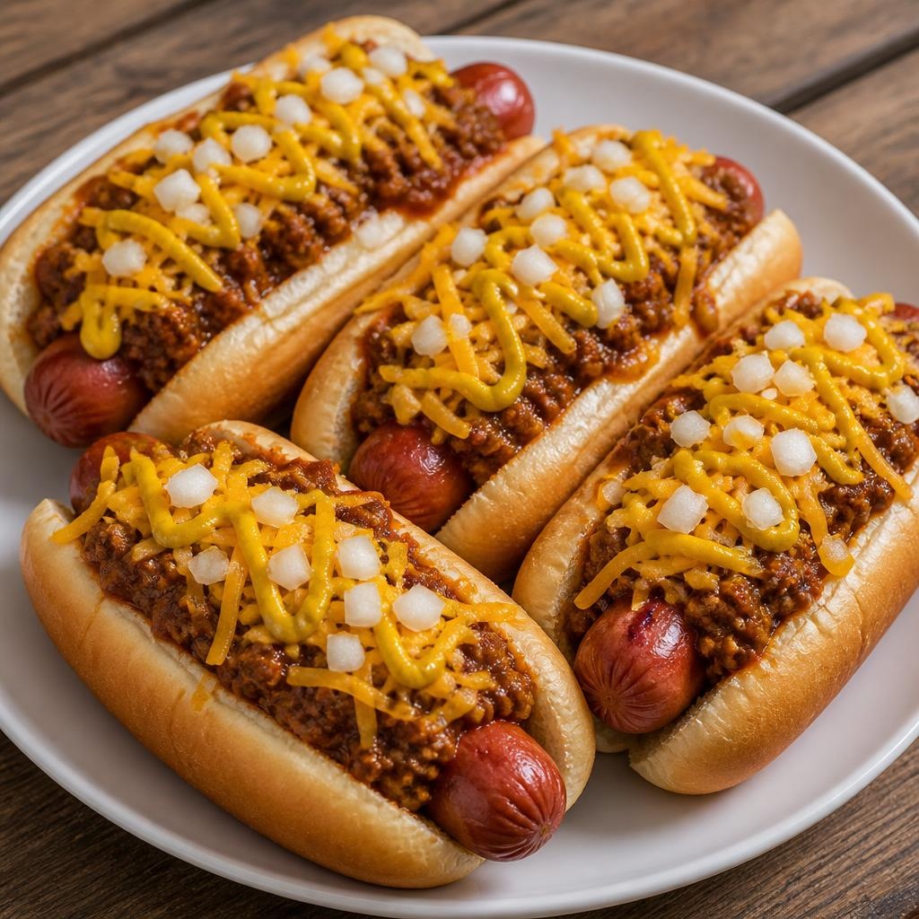 Coney Island Cheese Dog recipe