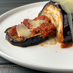 Entrée: Italy – Melanzane Alla Parmigiana (Eggplant Parmesan) recipe