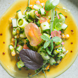 Salad: Peru – Ensalada De Choclo Y Aguacate (Corn and Avocado Salad) recipe