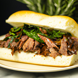 Entrée: United States – Barbecue Brisket Sandwich recipe