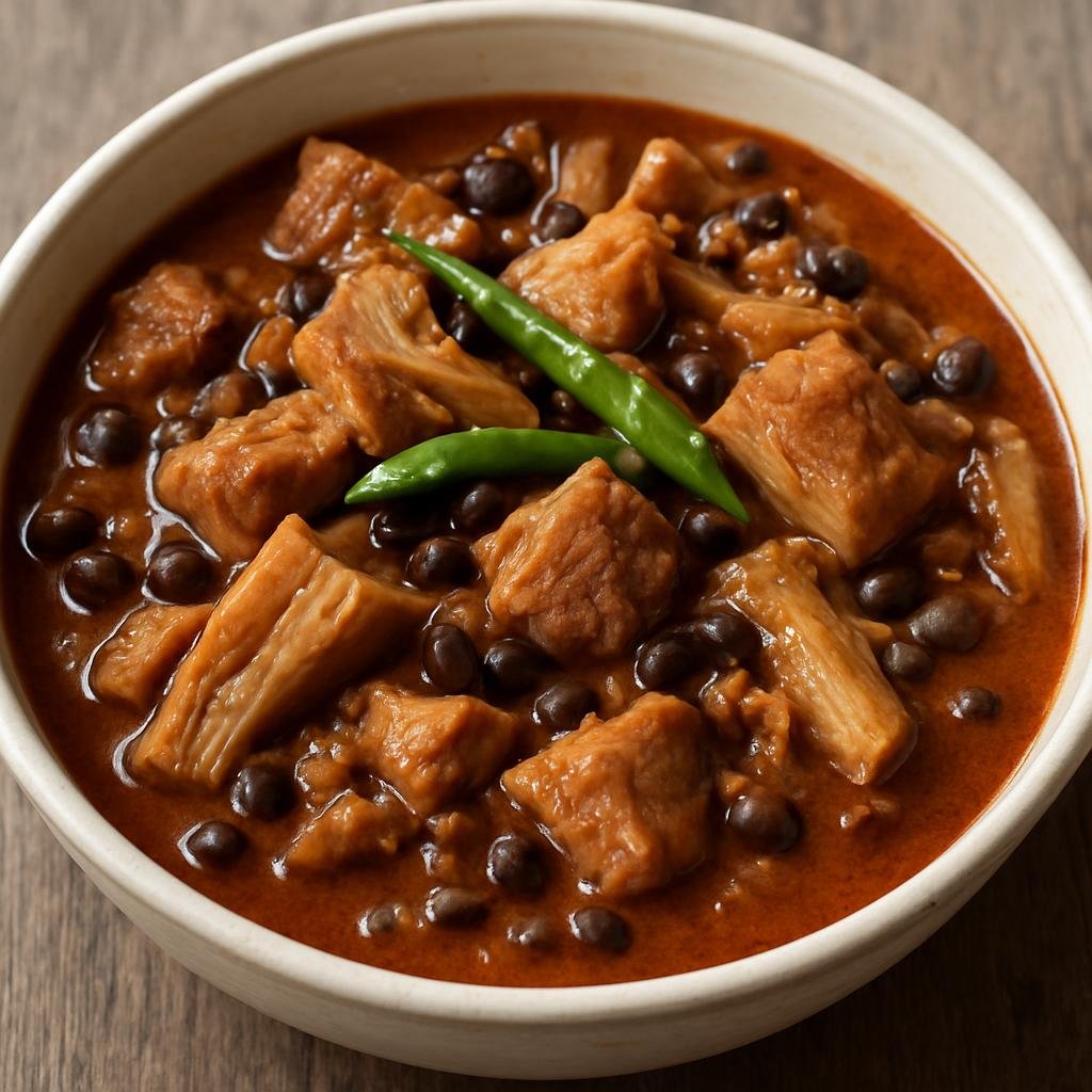Entree: Philippines – Visayas – KBL (Kadyos, Baboy, Langka) (Visayan sour stew of pigeon peas, pork, and young jackfruit) recipe