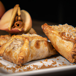 Dessert: United States – Apple Turnovers Coated in Cinnamon and Sugar recipe