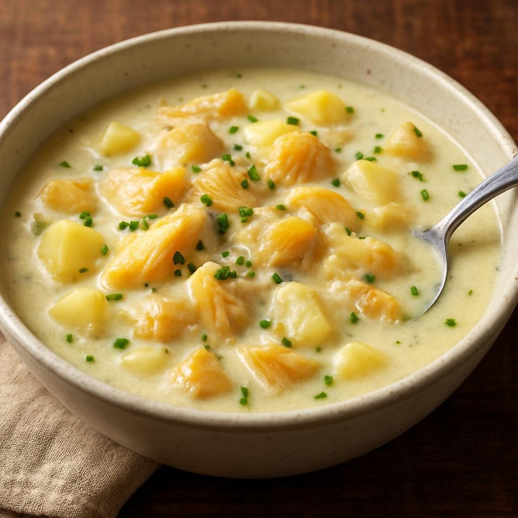 Entree: United Kingdom – Scotland Lowlands – Cullen Skink (Hearty Scottish smoked haddock and potato chowder) recipe