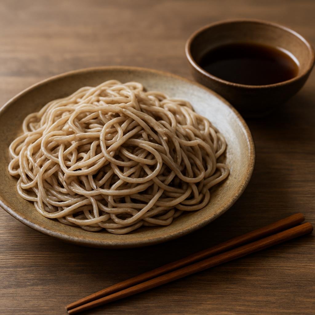 Entree: Japan – Shikoku – 祖谷そば ➤ Iya Soba (Handmade buckwheat noodles from the Iya Valley, served with a simple soy-dashi dipping sauce) recipe
