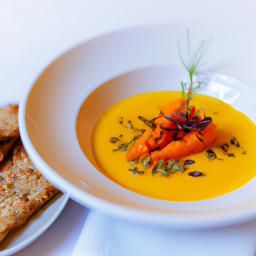 Soup: United States – Chilled Carrot-Ginger Soup recipe
