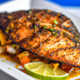 Entrée: United States – Blackened Tilapia recipe