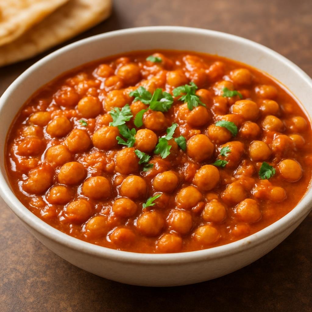 Entree: Canada – Toronto Multicultural – चना मसाला ➤ Chana Masala (Tangy spiced chickpea curry in a tomato-onion gravy) recipe