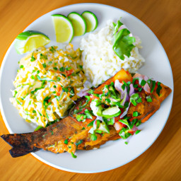 Entrée: United States – Grilled Tilapia recipe
