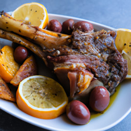 Entrée: Greece – Ψητό Αρνίσιο Μπούτι ▶ Psito Arnisio Bouti (Greek-Style Grilled Lamb Leg) recipe