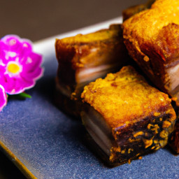 Entrée: China – 脆皮五香五花肉 ▶ Cuipi Wuxiang Wuhua Rou (Crispy Five-Spice Pork Belly) recipe