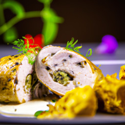 Entrée: Italy – Pollo Ripieno (Stuffed Chicken Breast) recipe