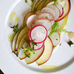 Appetizer: United States – Apple and Radish Salad recipe