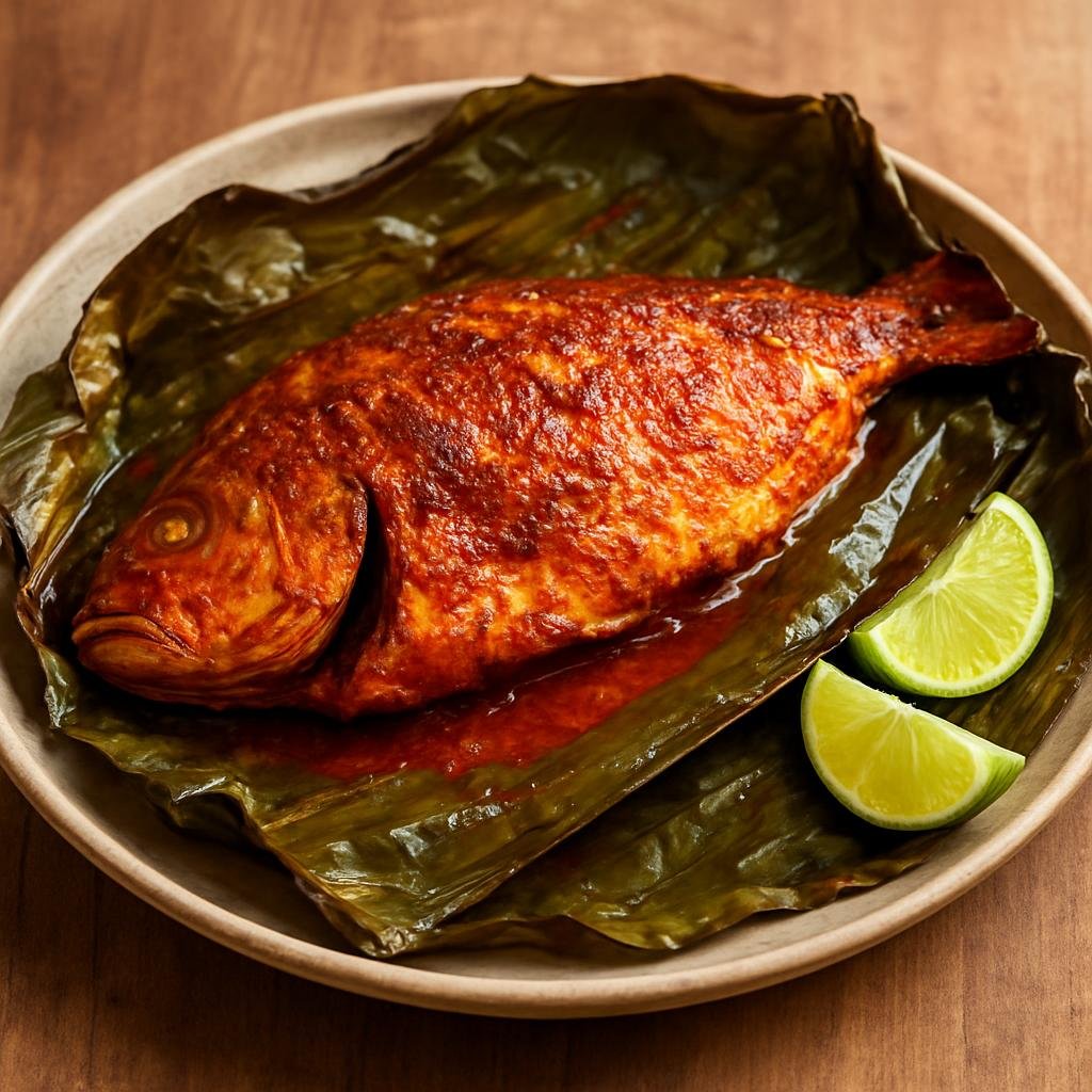 Entree: Mexico – Quintana Roo / Caribbean Coast – Tikin Xic (Banana‑leaf roasted fish marinated with achiote and citrus) recipe
