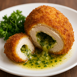 Entrée: Ukraine – Котлета по-київськи ▶ Kotleta Po-Kyivski (Chicken Kiev) recipe
