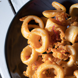 Entrée: United States – Fried Calamari (Fried Squid) recipe