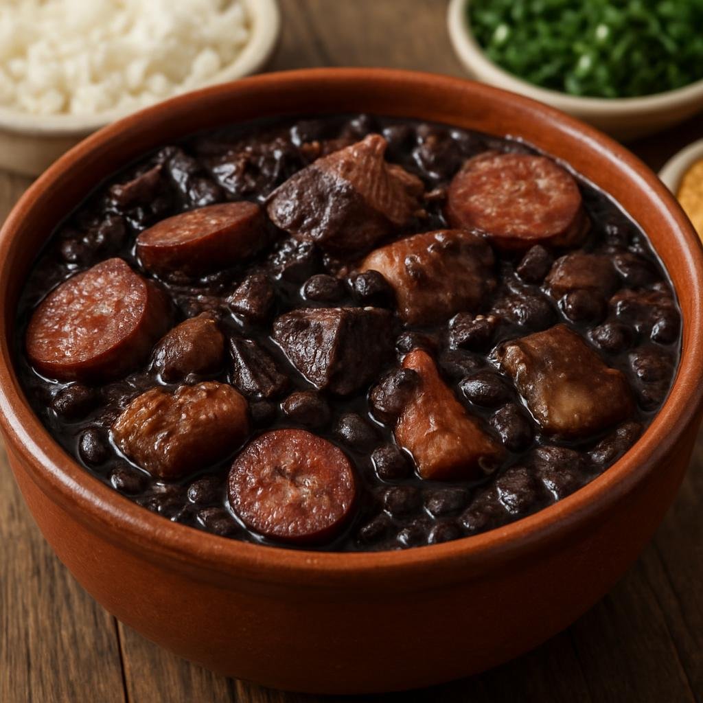Entree: Brazil – Rio Grande do Sul – Feijoada Gaúcha (Hearty black‑bean stew with assorted pork and smoked sausages from southern Brazil) recipe