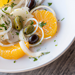 Salad: United States – Coastal Fennel-Orange Salad with Castelvetrano Olives recipe