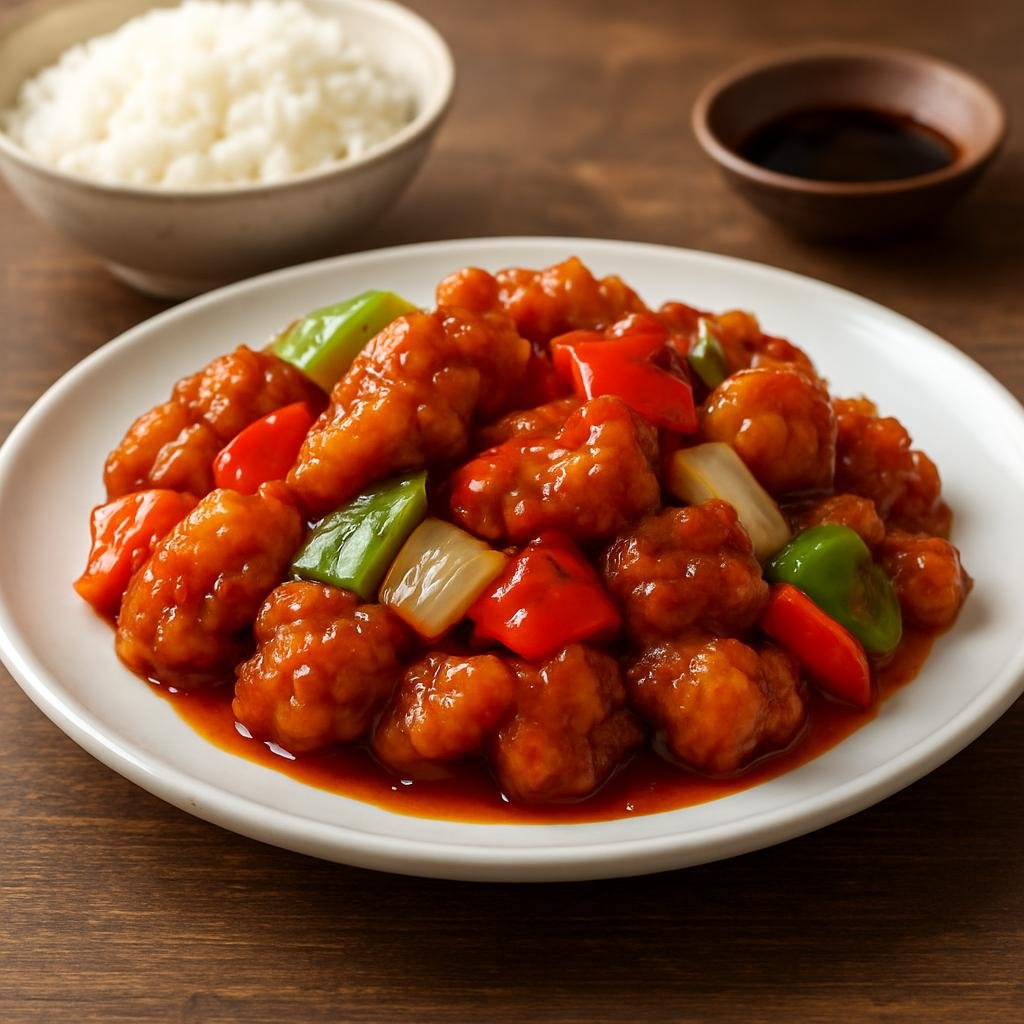 Entree: China – Northeast Dongbei – 锅包肉 ➤ Guō bāo ròu (Crispy sweet-and-sour battered pork from Northeast China) recipe