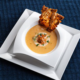 Entrée: United States – Blue Crab Bisque recipe
