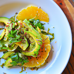 Salad: United States – Citrus-Fennel & Avocado Salad with Creole Mustard Vinaigrette recipe