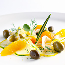 Salad: United States – Citrus-Fennel Ribbon Salad with Castelvetrano Olives and Mint recipe