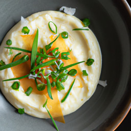 Side Dish: United States – Silky Lemon-Parmesan Polenta with Chives recipe