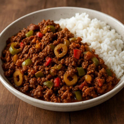 Entree: Cuba – Picadillo Cubano (Cuban ground beef hash) recipe