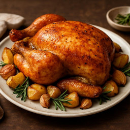 Entree: France – Classic Roast Chicken recipe