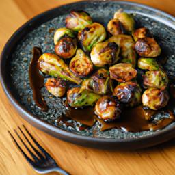 Side Dish: United States – Classic Roasted Brussels Sprouts with Balsamic recipe