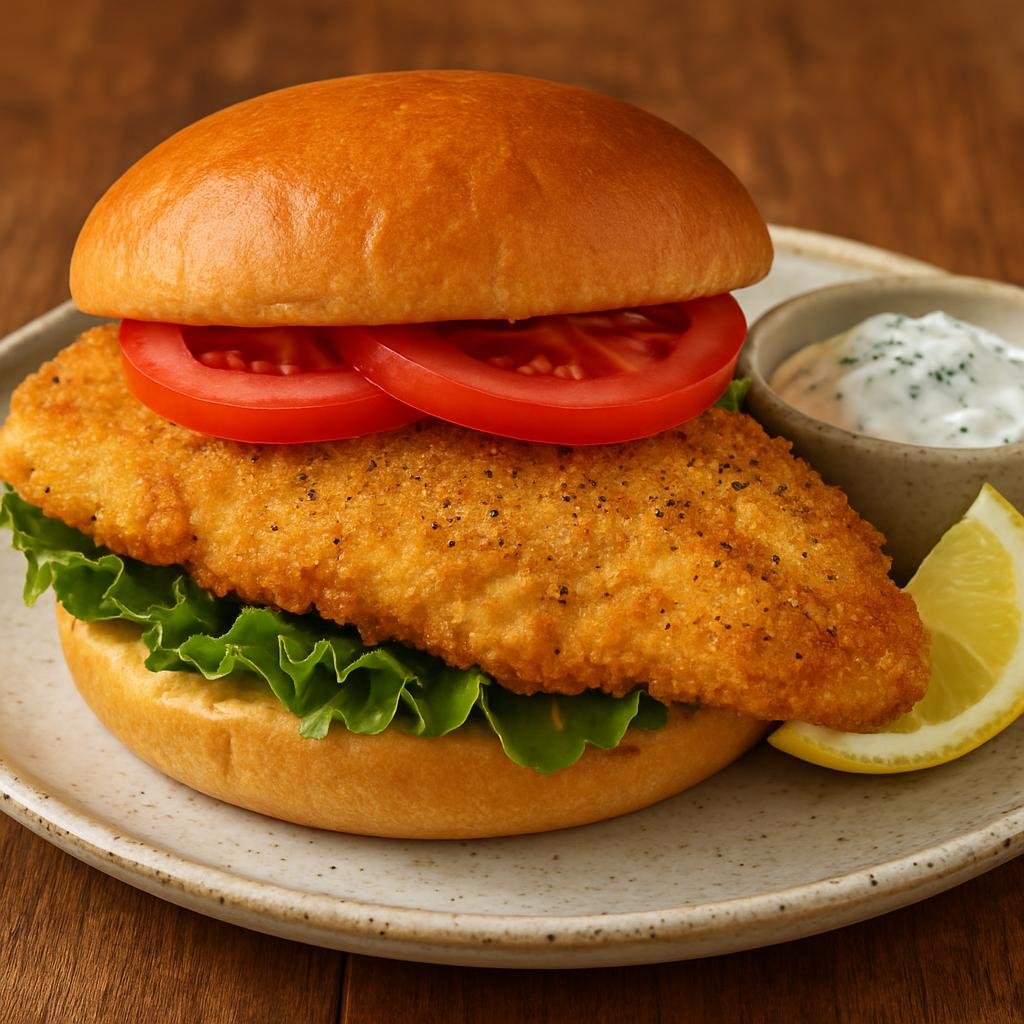 Entree: United States – Upper Midwest (Minnesota) – Walleye Sandwich recipe