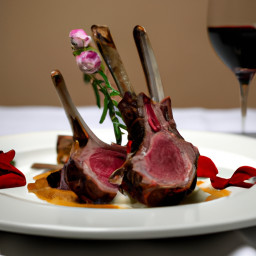 Entrée: France – Carré d’Agneau à la Provençale (Rack of Lamb Provençale) recipe