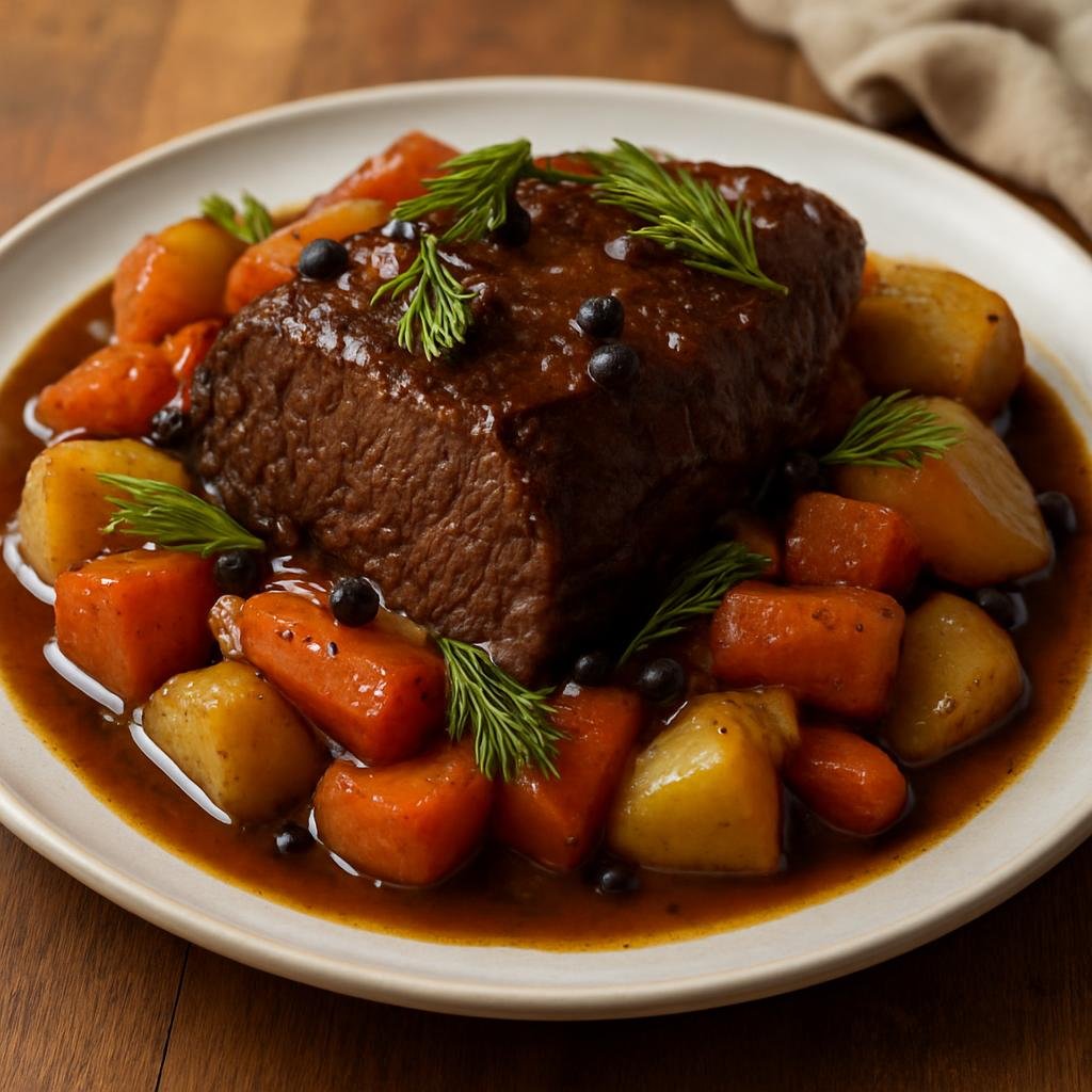 Entree: Canada – Nunavut | Northern Canada – Muskox Roast recipe