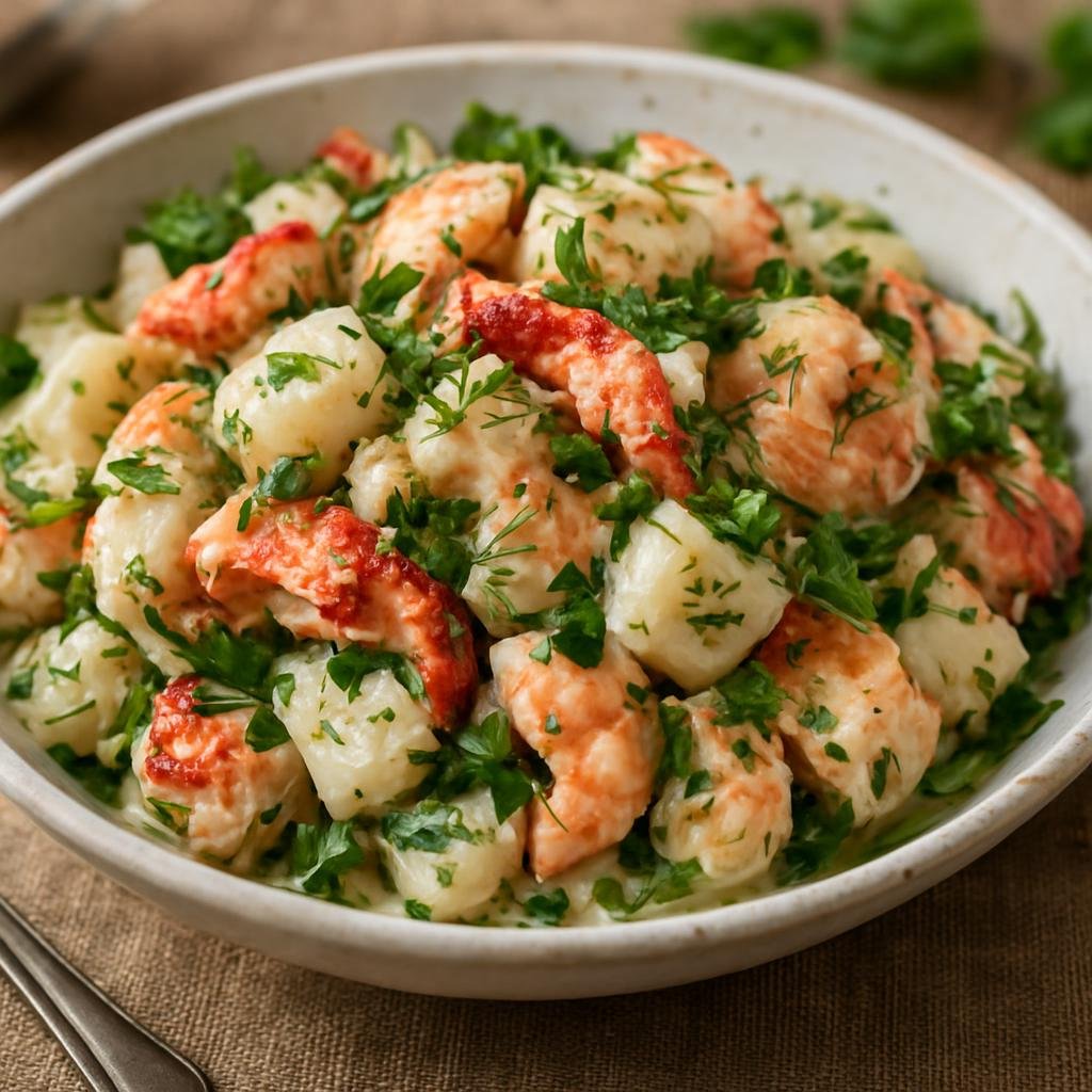 Salad: United States – New England — Rhode Island – Rhode Island Seafood Salad recipe