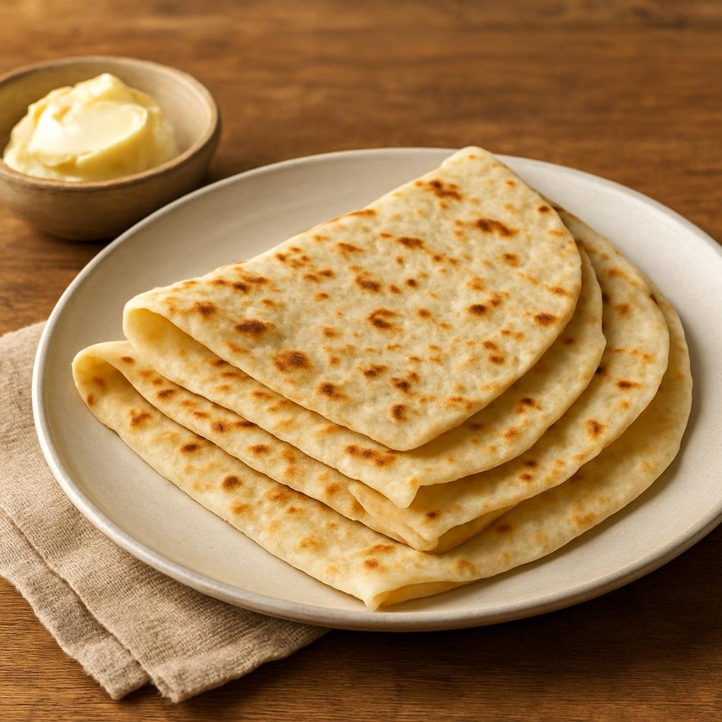Side Dish: United States – North Dakota, Great Plains United States – Lefse recipe