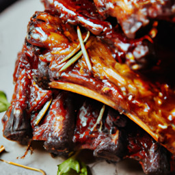 Entrée: United States – Oven-Baked Dry-Rub Country-Style Ribs recipe
