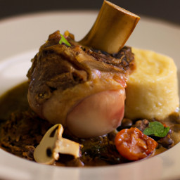 Entrée: Italy – Ossobuco alla Milanese (Milanese-Style Braised Veal Shanks) recipe