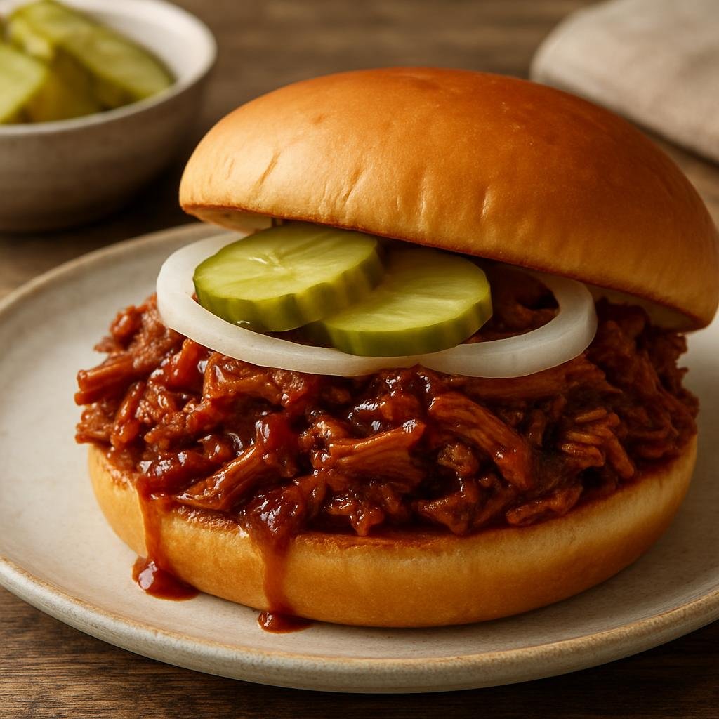 Entree: United States – Missouri – BBQ Pork Sandwich recipe