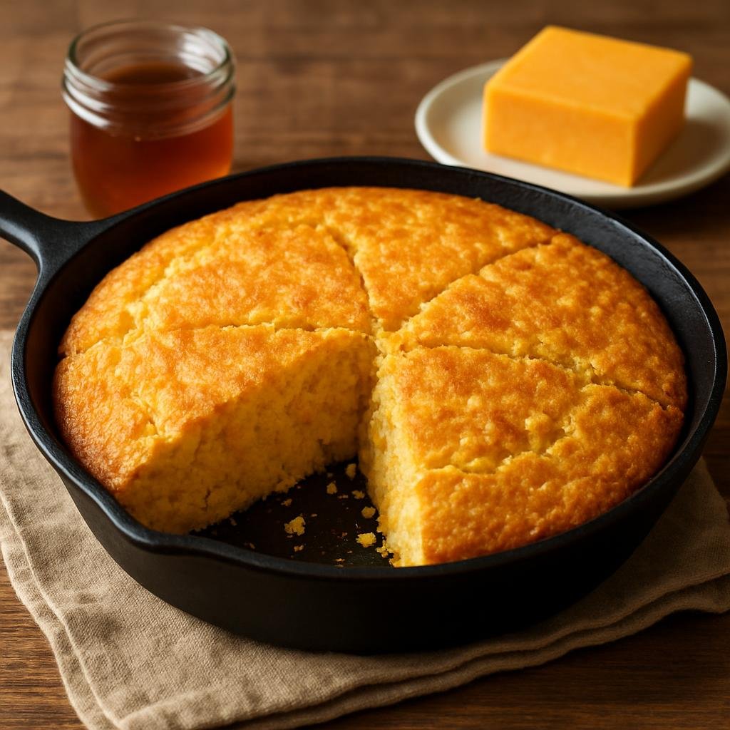 Side Dish: United States – Upper Midwest (Wisconsin) – Wisconsin Cornbread recipe