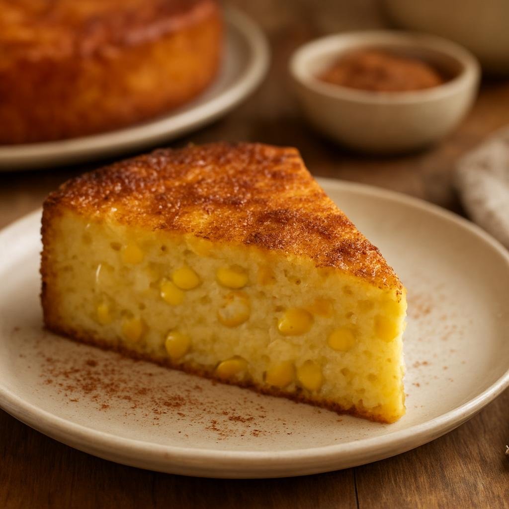 Dessert: Mexico – Veracruz (Gulf Coast Mexico) – Torta de Elote recipe