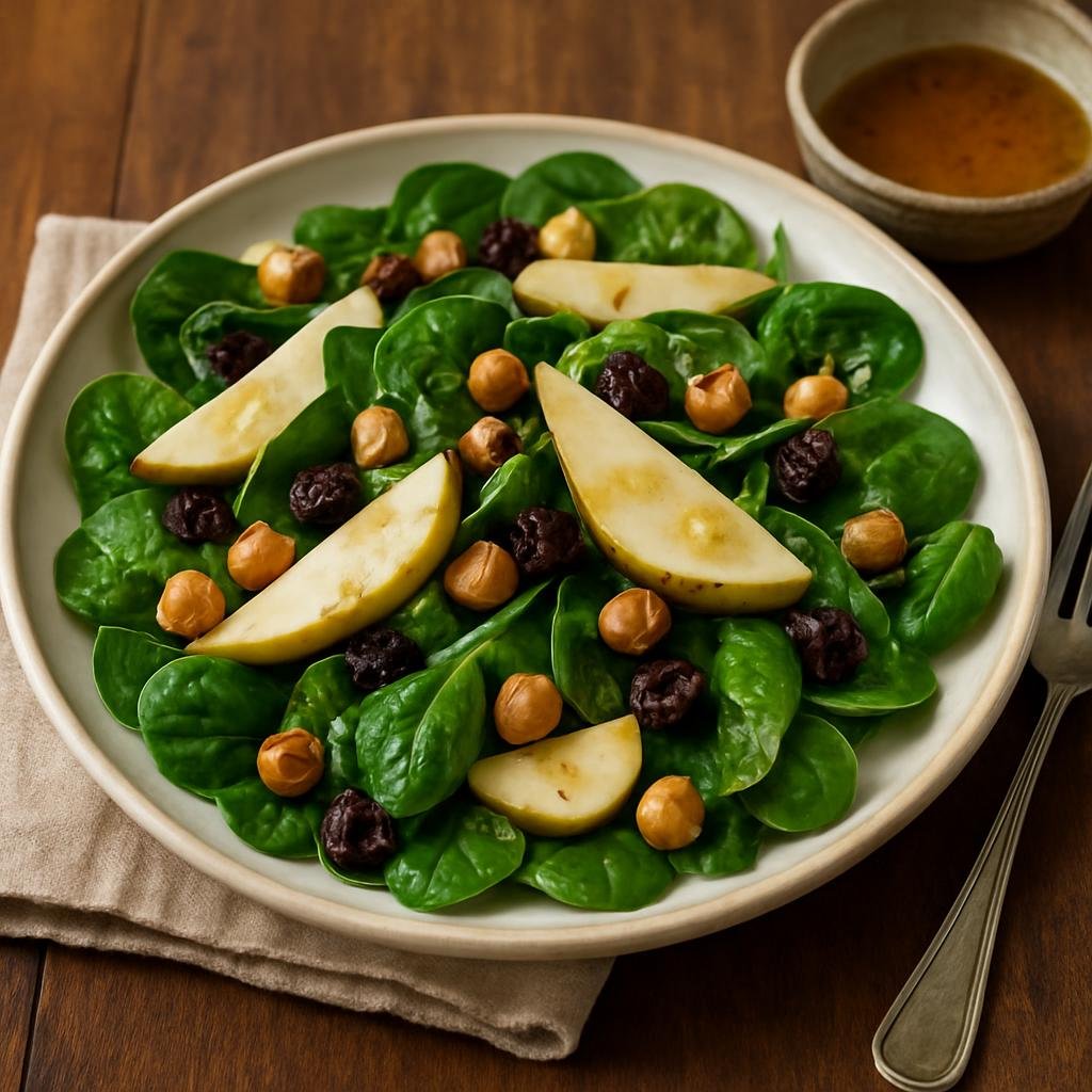Salad: United States – Pacific Northwest (Oregon) – Oregon Hazelnut and Pear Salad recipe