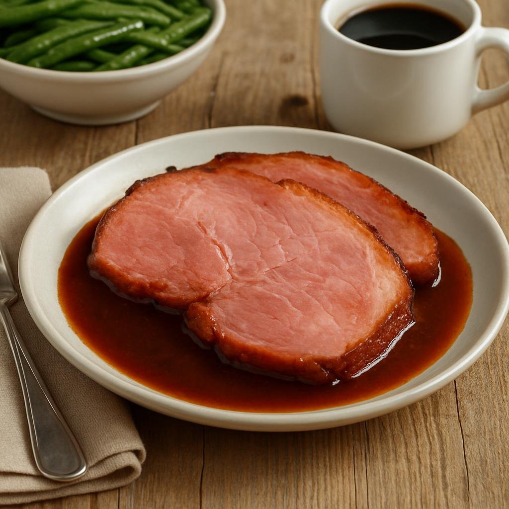 Entree: United States – National Capital Region – Virginia Ham with Red-Eye Gravy recipe