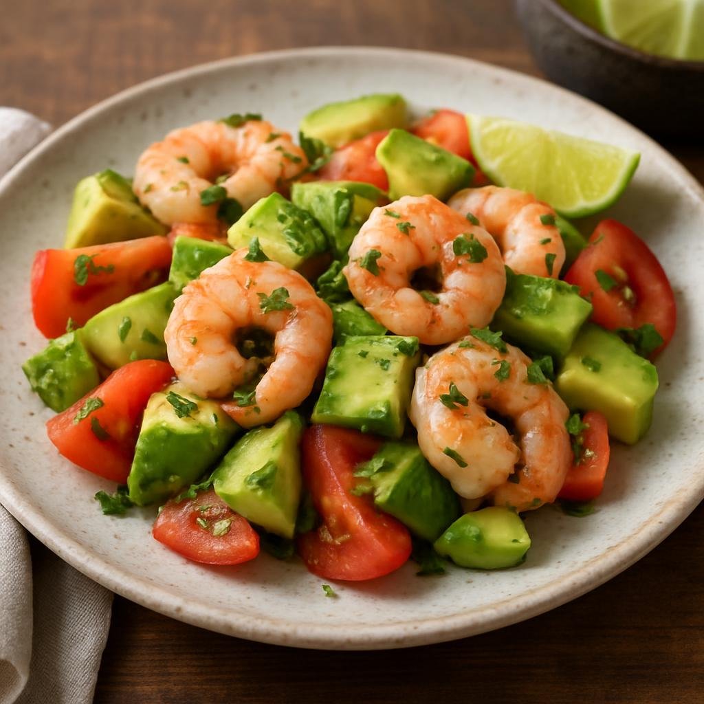 Salad: Mexico – Sonora (Northern Mexico) – Ensalada de Camarón recipe