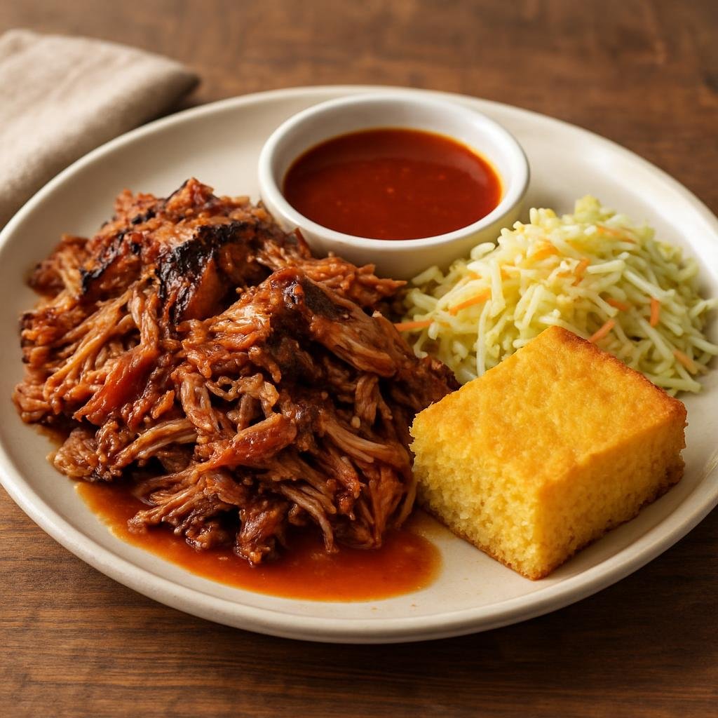 Entree: United States – Tennessee – Smoked Pork Shoulder recipe