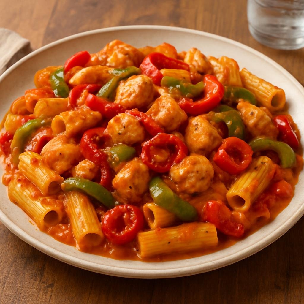 Entree: United States – New York — Mid-Atlantic United States – Chicken Riggies recipe