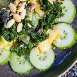 Pineapple-Cucumber Herb Crunch Salad with Lime-Peanut Dressing recipe