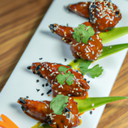 Appetizer: Thailand – ปีกไก่ทอดซอสหวานพริกไทย ▶ Pik Gai Tod Sot Waan Phrik Thai (Thai Sweet Chili Sesame Wings) recipe