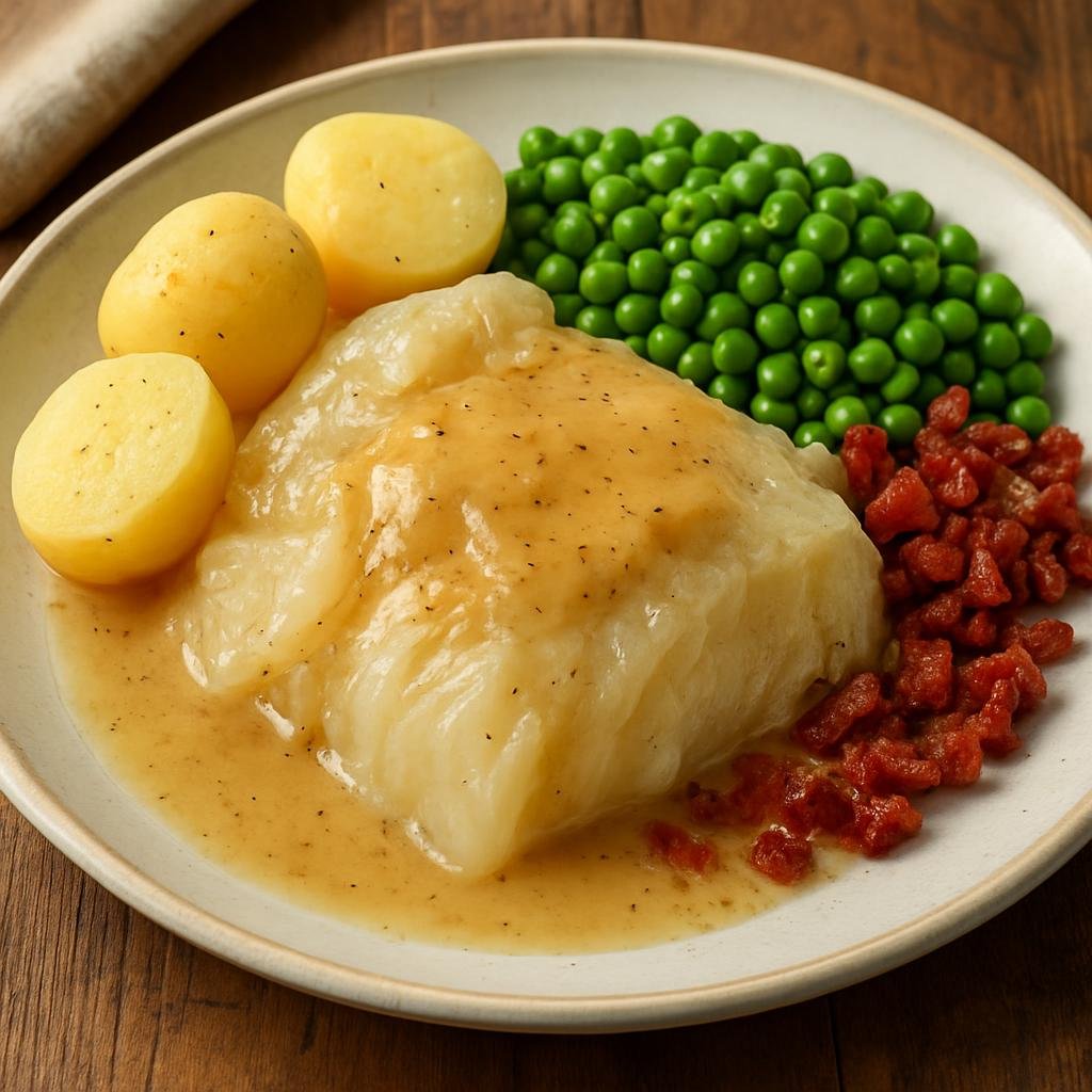 Entree: United States – Minnesota (Upper Midwest) – Lutefisk recipe