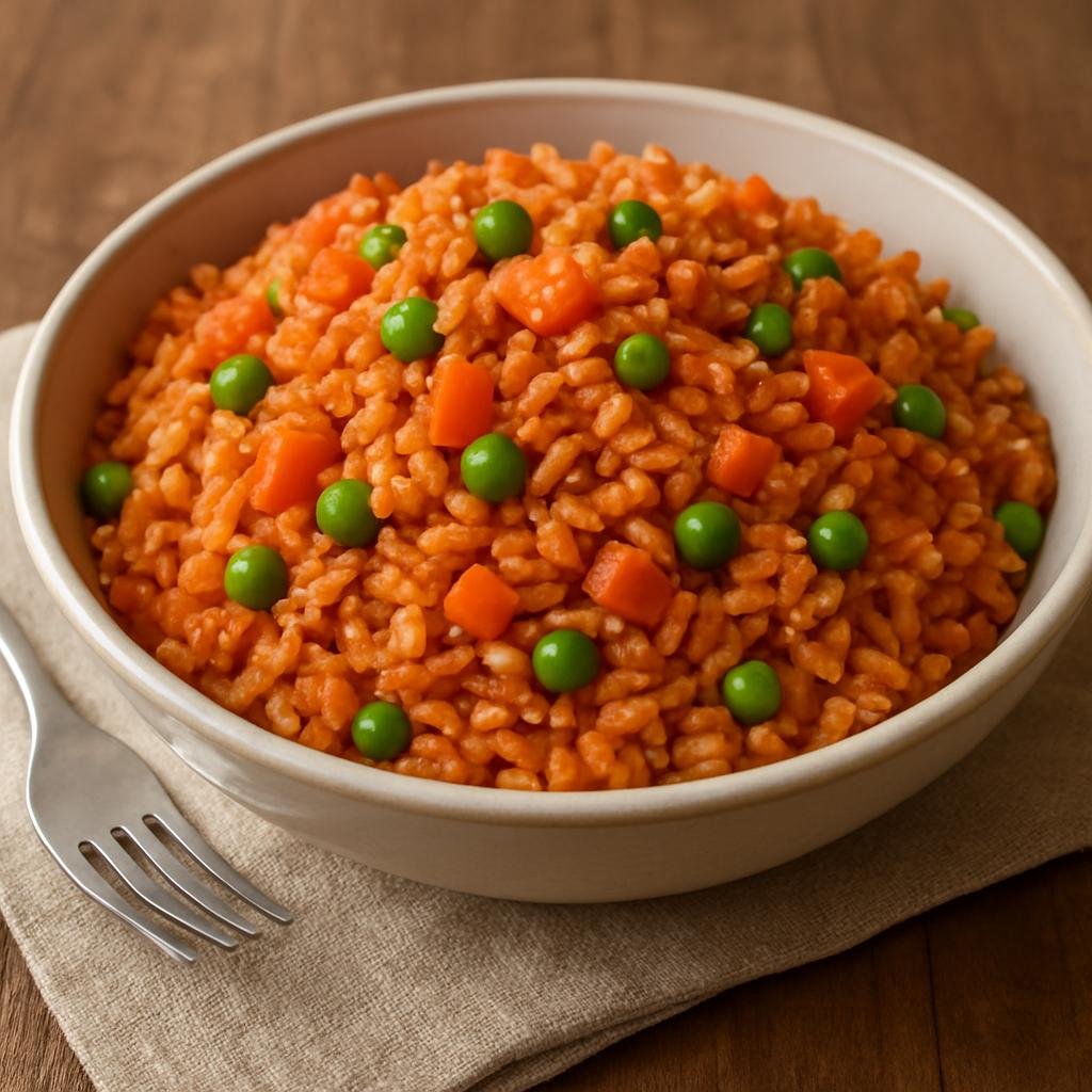 Side Dish: Mexico – Mexico City – Arroz Rojo (Mexican Red Rice) recipe