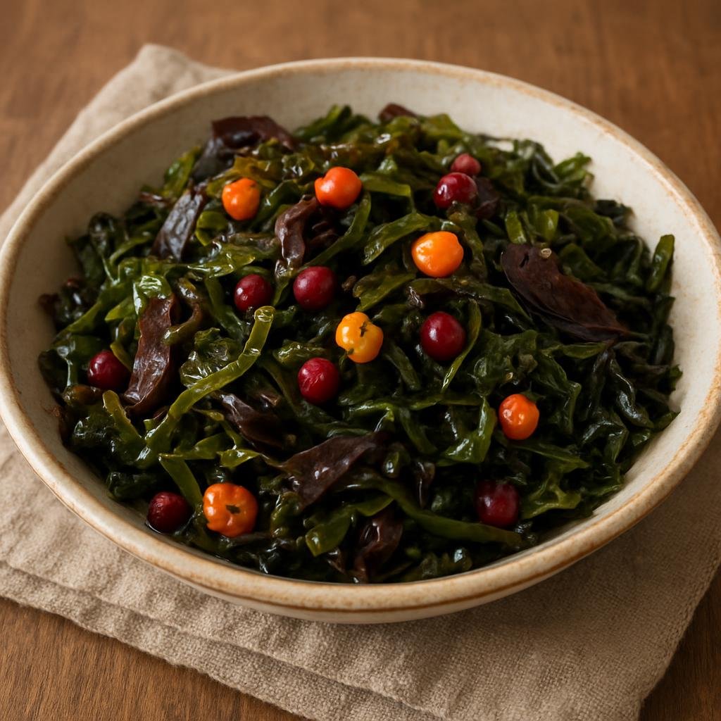 Side Dish: Canada – Nunavut (Northern Canada) – Seaweed Salad recipe