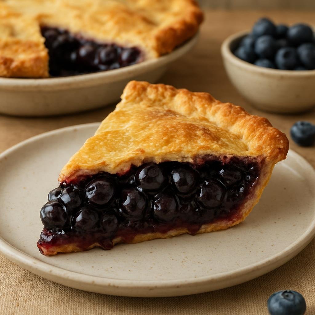 Dessert: United States – New Jersey (Mid-Atlantic United States) – New Jersey Blueberry Pie recipe